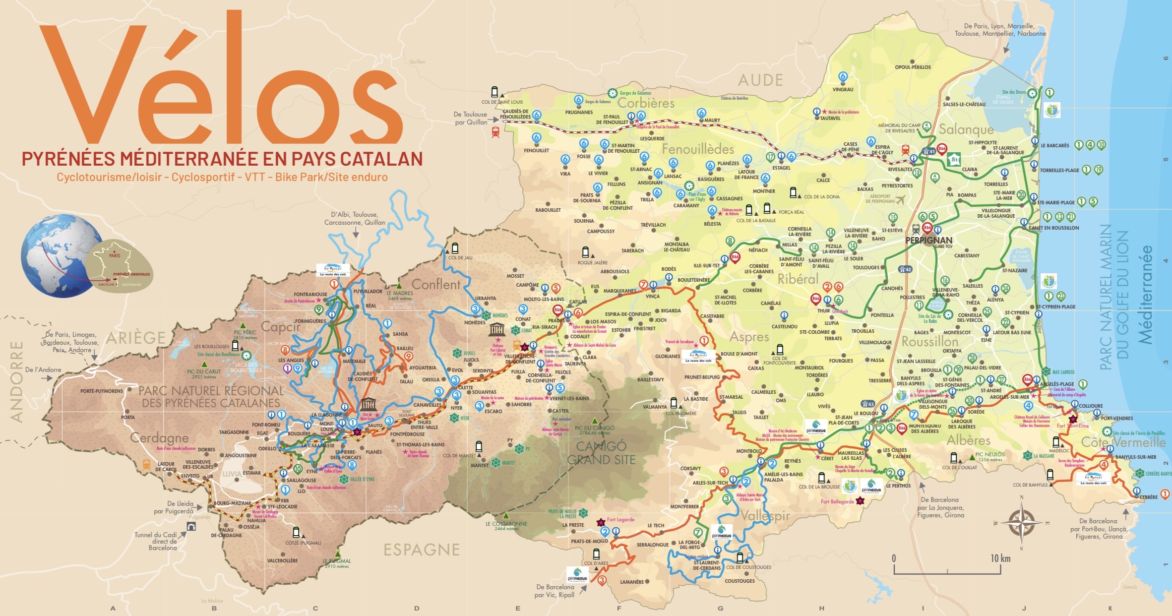 Vélos en pays CATALAN Vélos en pays CATALAN